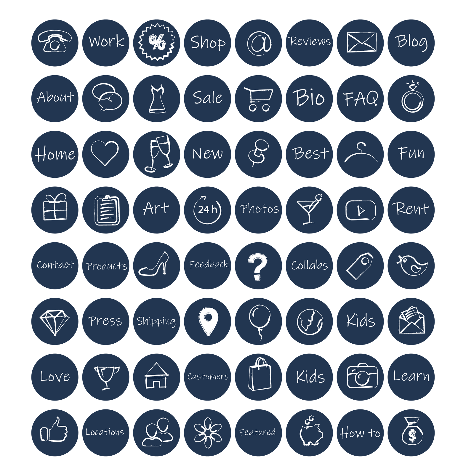 Blue design